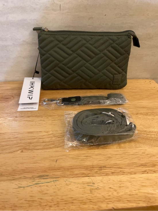 IHKWIP Handbags - NWT- IHKWIP Triple Quilted Crossbody with Wristlet Strap Military Olive, Bag